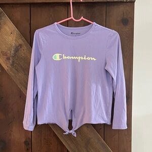💥4/$12 Purple Champion Long Sleeve T-Shirt
